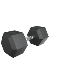 Гантель гексагональная UNIX Fit обрезиненная 30 кг / шт.