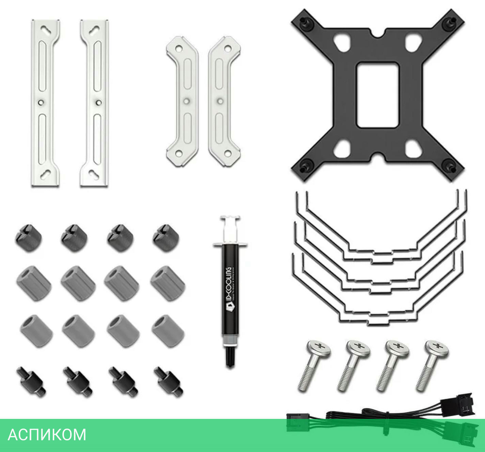 Кулер для процессора ID-Cooling SE-207-XT Slim Snow