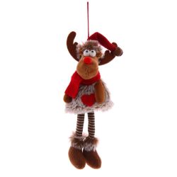 GAEM Изделие декоративное "Олень", с колпаком, L8 W6 H25/18 см, 3в.