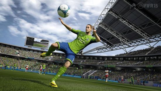 Xbox 360 Fifa 15 (поддержка Kinect) (Б/У, Полностью на русском языке)