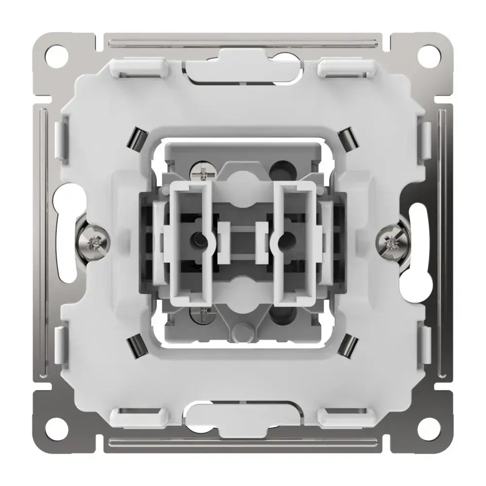 ARTGALLERY 2-клавишный ВЫКЛЮЧАТЕЛЬ КНОПОЧНЫЙ, сх.2, 10А, механизм, ЛОТОС