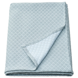IKEA PRAKTVIAL  (ИКЕА ПРАКТВИАЛ)  -  Покрывало, голубое, 160x250 см