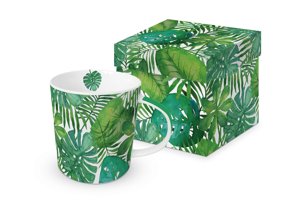 Кружка 350 мл Paperproducts Design Feuilles Tropicales