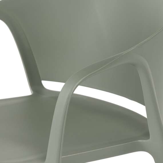 Стул пластиковый Mangas серый