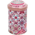 Банка жестяная Времена года (роз) Ц99h145v110-01965