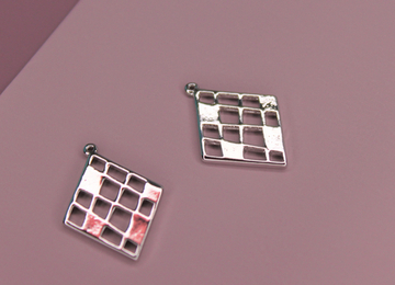 Подвеска "ромб" 22х16 мм