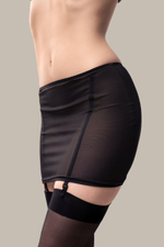 Пояс-юбка для чулок Waname Subtlety (Размер: 46-48) (Цвет: черный)