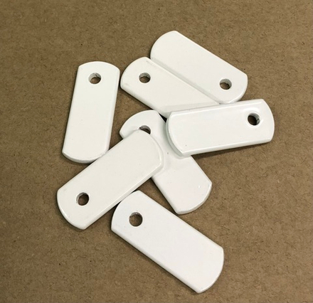 Нижний грузик французских штор 30г (белый, черный)