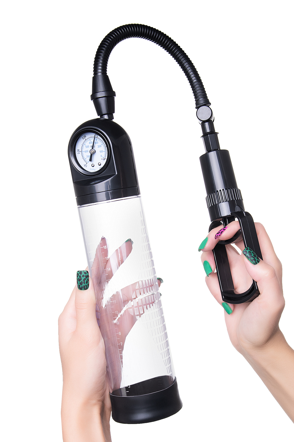 Механическая помпа Sexus Men Training Helmer черная 70 см