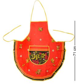 ТК-216 Фартук для взрослых (красный) - Вариант B