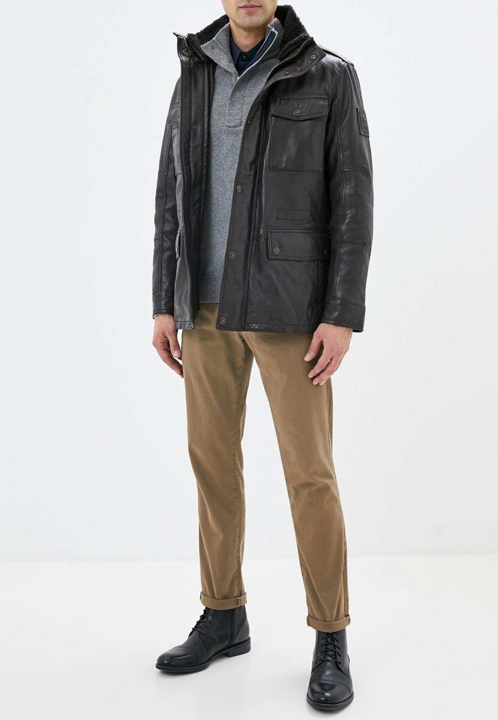 Куртка кажаная мужская STRELLSON