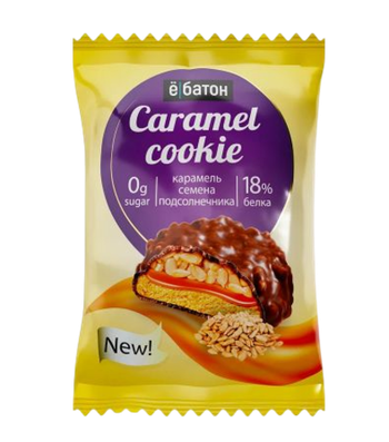 Печенье Ёбатон «Caramel Cookie» в глазури, 45 г
