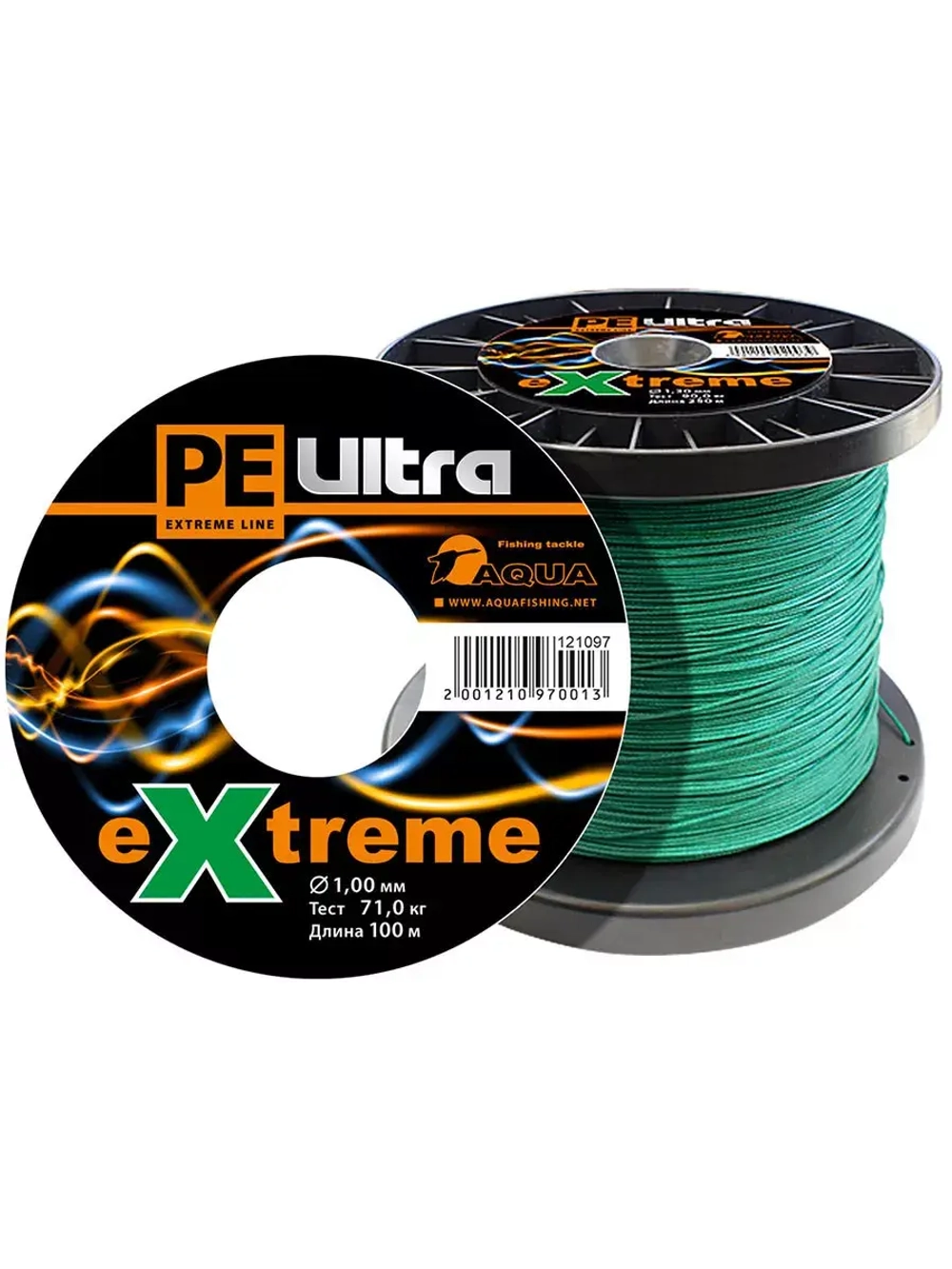 Плетеный шнур для рыбалки AQUA PE ULTRA EXTREME