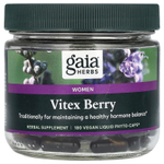 Gaia Herbs, Vitex Berry для женщин, 180 веганских жидких фитокапсул