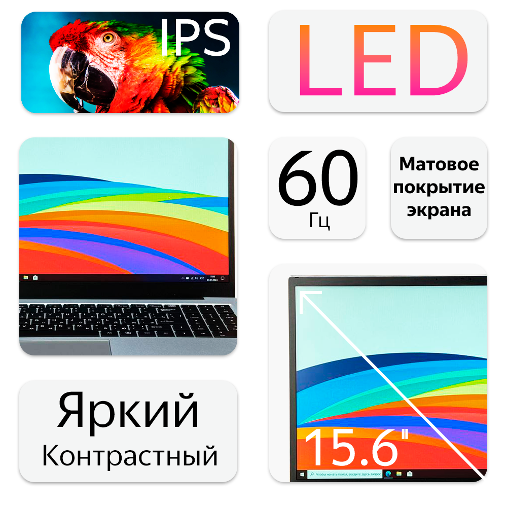 15.6" Ноутбук Probook 15 Pro (1920x1080, Intel Core i5-1030NG7, RAM 16ГБ, SSD 256ГБ, Intel Iris Plus Graphics, Win 10 Pro)