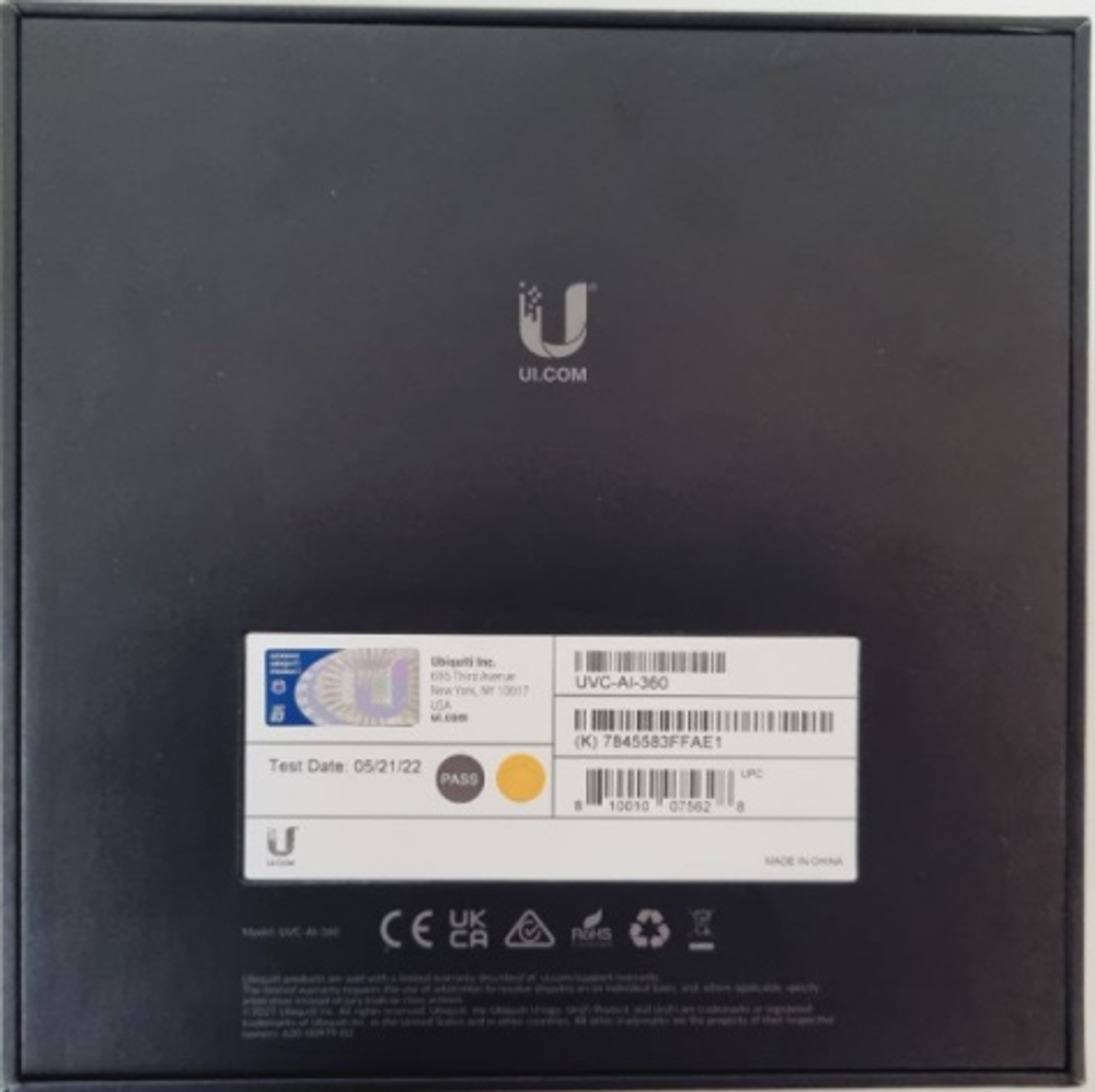 Видеокамера IP Ubiquiti UVC-Al-360
