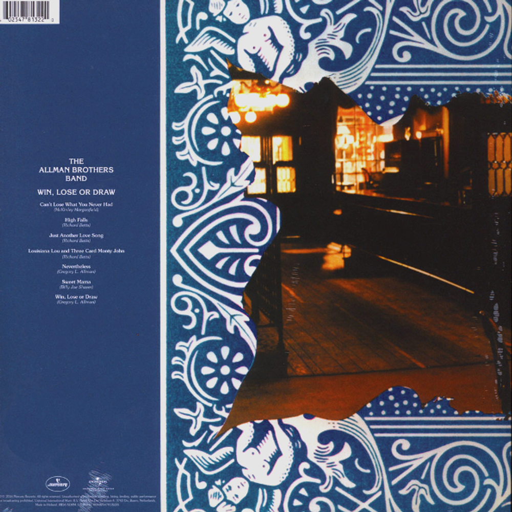 The Allman Brothers Band / Win, Lose Or Draw (LP)