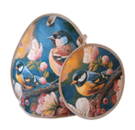 Гобеленовый набор для кухни Птичка-синичка (колпак на чайник и прихватка)