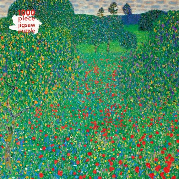 Pazl / Пазлы /Puzzles Adult Jigsaw Puzzle Gustav Klimt: Poppy Field