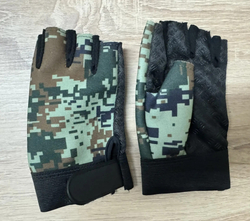 Перчатки беспалые лето мягкие. по 12 пар