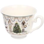 Чайная пара керамическая «Щелкунчик» (кружка 220мл+ блюдце) в подарочной коробке