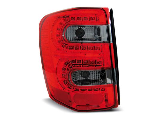 Задние фонари Jeep Grand Cherokee WJ red smoke led