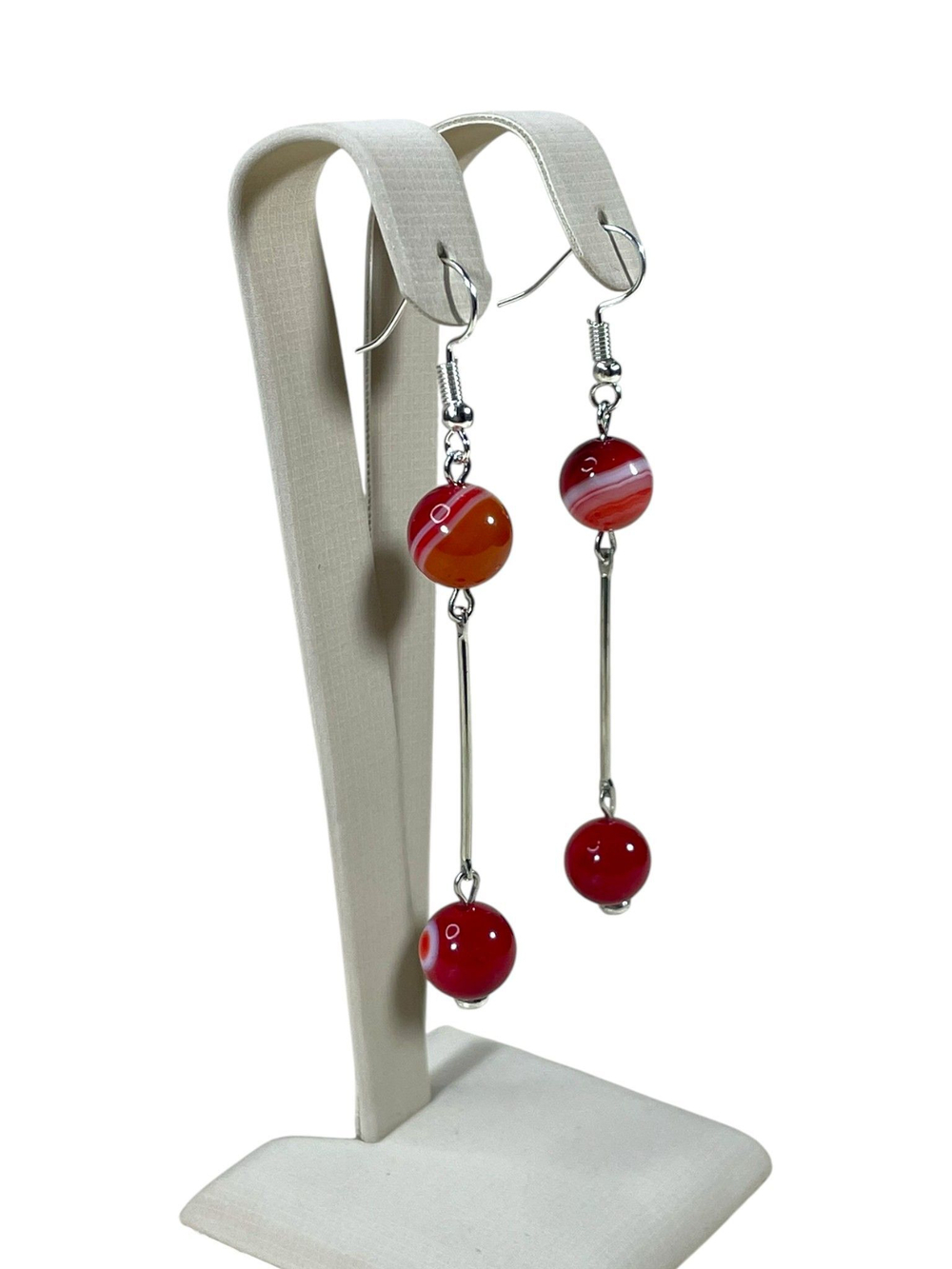 Серьги минимализм с палочкой