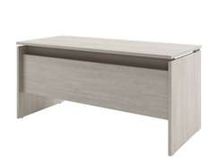 Стол прямой 1600х700х750 D-16 Акация Морава/Кашемир серый