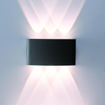 Светильник светодиодный архитектурный PWL-80160 6Вт 4000К BL IP54 фасадный черн. JazzWay 5039858