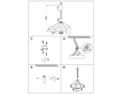 Ambrella Подвесной светодиодный светильник LineTech FL5884