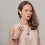 Серьги Fiore Luna AE00230-1 BW/S