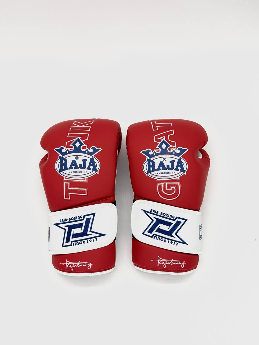 Перчатки для бокса Raja boxing, красно-белые