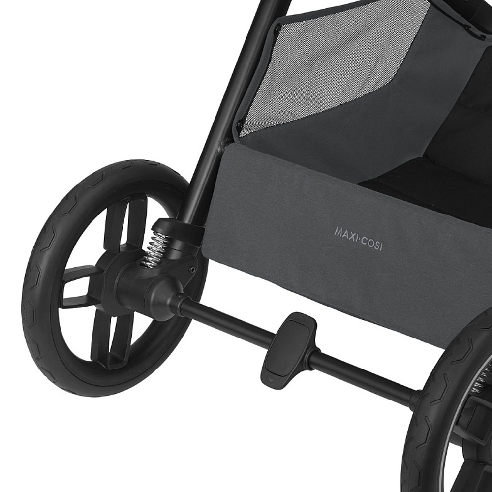 Коляска детская Maxi-Cosi Oxford Plus 3 в 1 с автокреслом CabrioFix Essential green 1978204110 PlusTwillic Graphite/Графит