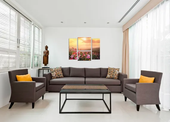 Модульная картина "Магия заката"