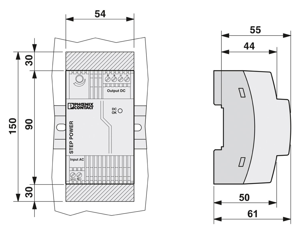 2868648 - STEP-PS/ 1AC/24DC/1.75 - Источники питания