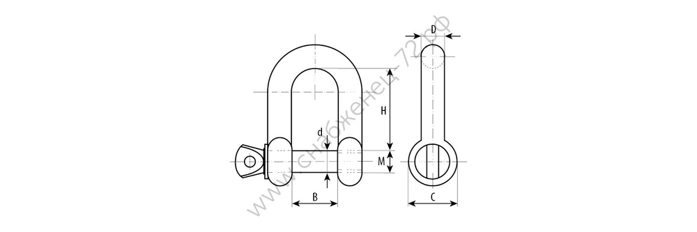 ЗУБР 16 мм, прямая скоба, 4 шт, Профессионал (4-304515-16)