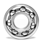 Подшипник шариковый радиальный однорядный открытый, 25х62х17 мм (вал ведомый КамАЗ)