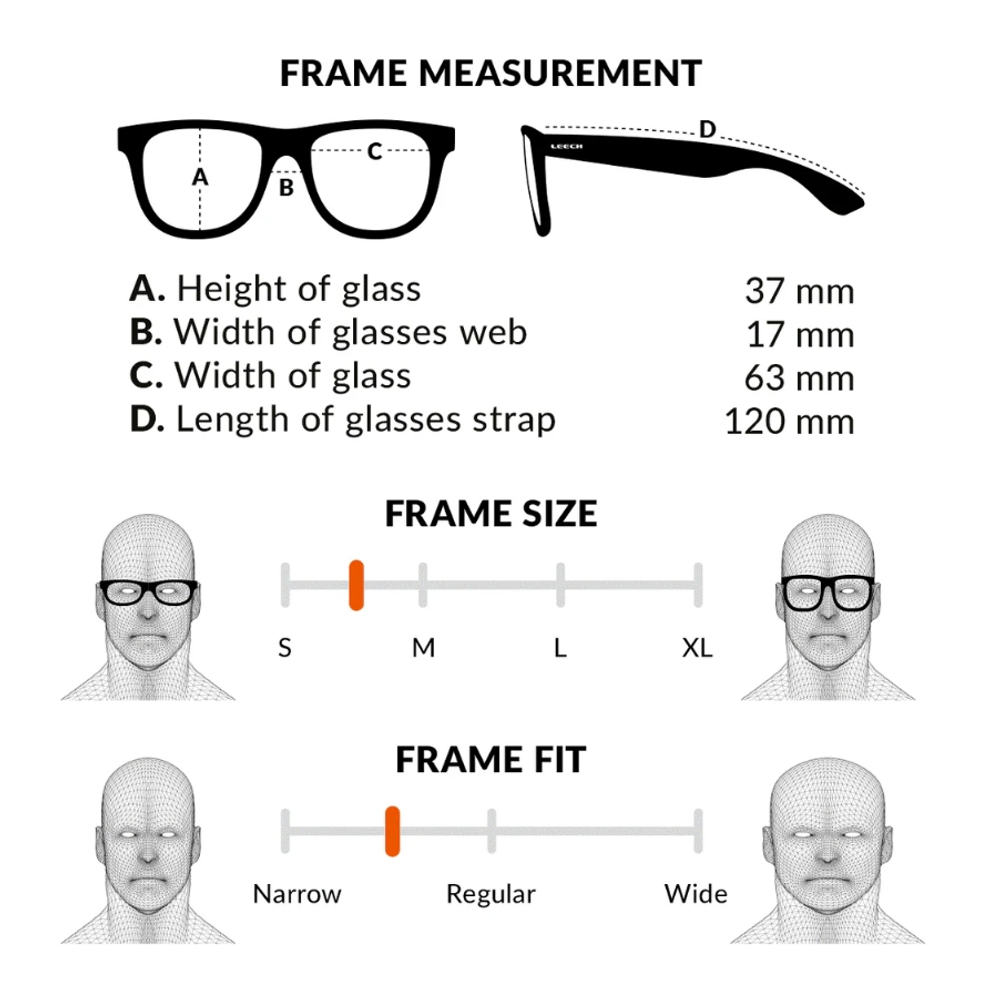 Очки поляризационные Leech Eyewear H4X Black