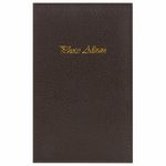 Фотоальбом BRAUBERG на 156 фото 10х15 см, под гладкую кожу, на кольцах, коричневый, 390470