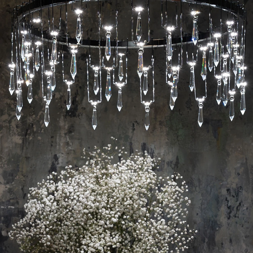 Подвесная люстра Divinare ROTONDO 1019/02 SP-46