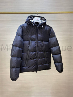 Мужская дутая пуховая куртка Moncler премиум класса с капюшоном