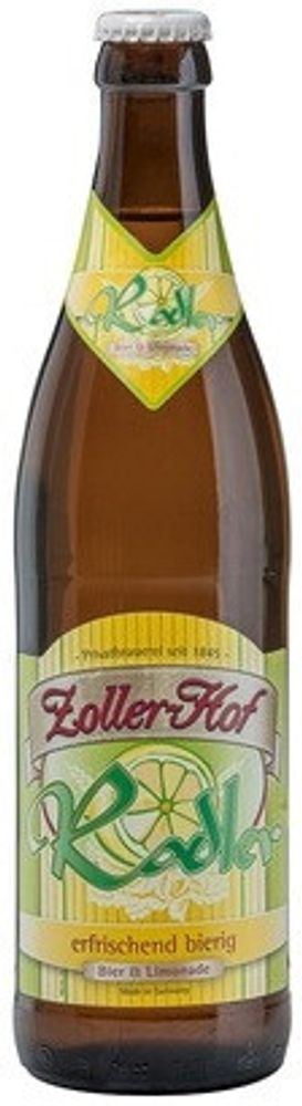 Пиво Цоллер-Хоф Радлер / Zoller-Hof Radler 0.5 - стекло