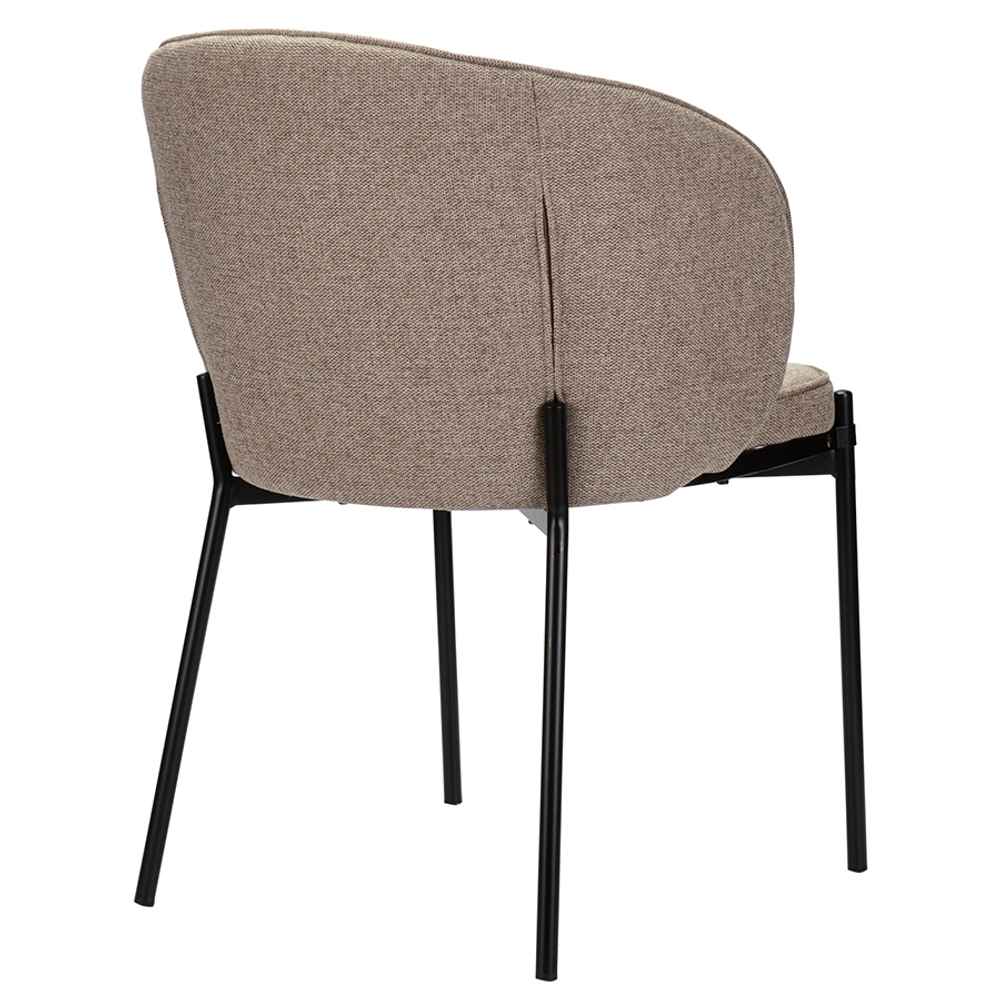 Кресло Berg Coral серо-коричневое