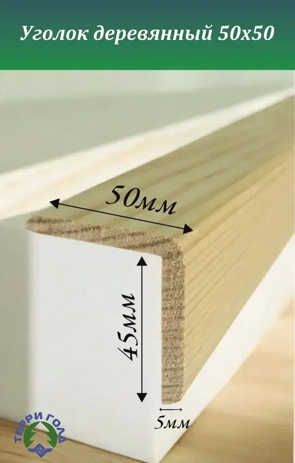 Уголок 50 х50 длина 1,0м 10 шт.