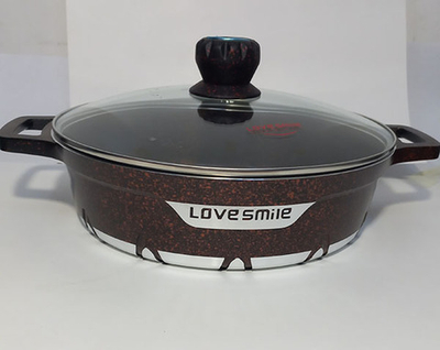 Кастрюля Love Smaile 28см.2000