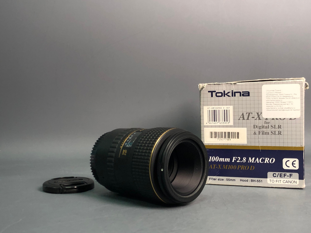 Tokina AT-X 100mm 2.8 PRO D Canon EF