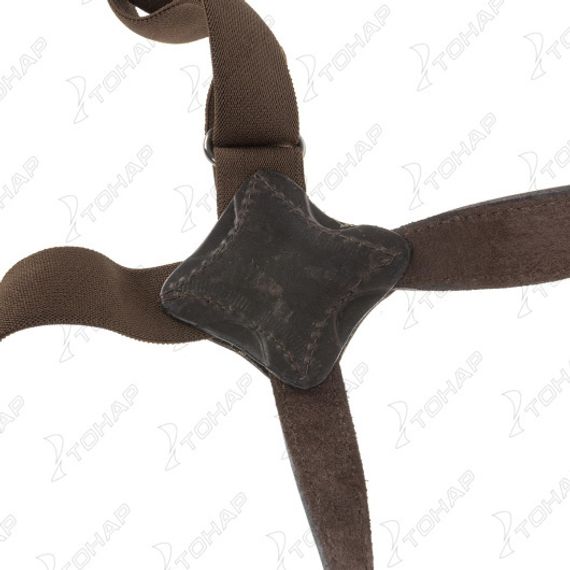 Кобура опер. под ПМ гориз. на резинке коричневая (HS-ОК-2/2br) Helios