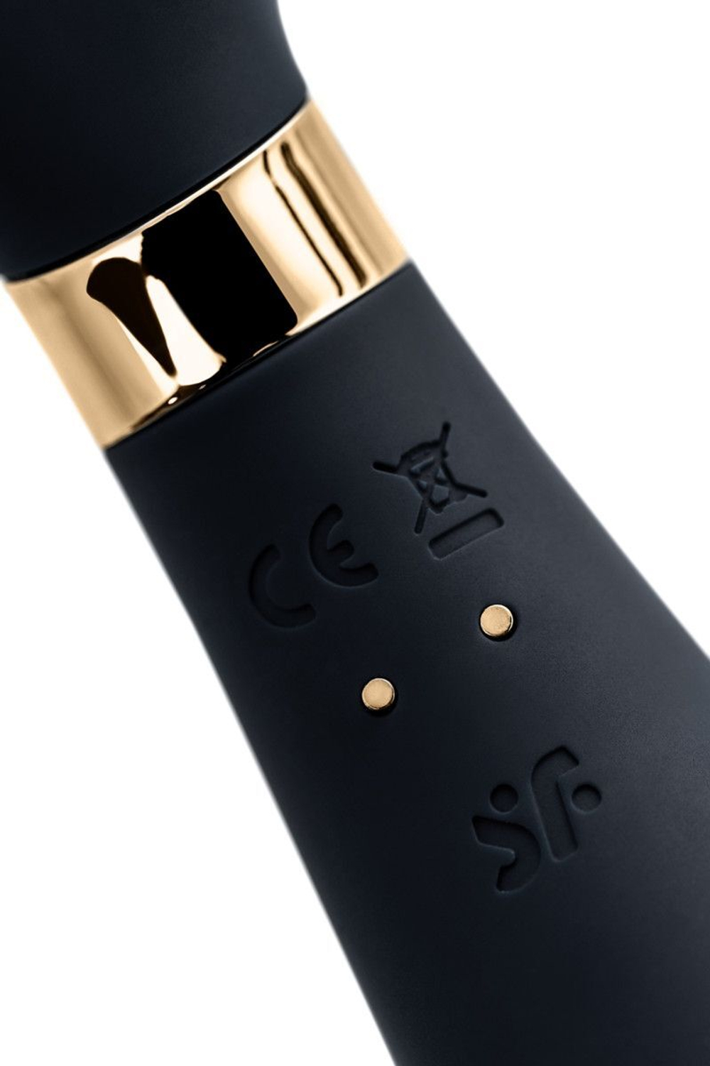 Чёрный вибромассажер для пар Satisfyer Endless Fun (Цвет: черный)