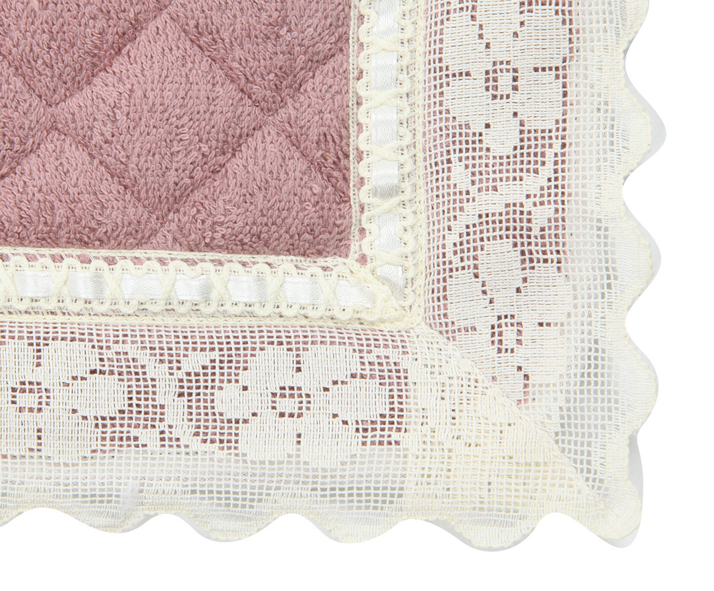 Коврик для ванной Buratto розовый от Old Florence - Италия