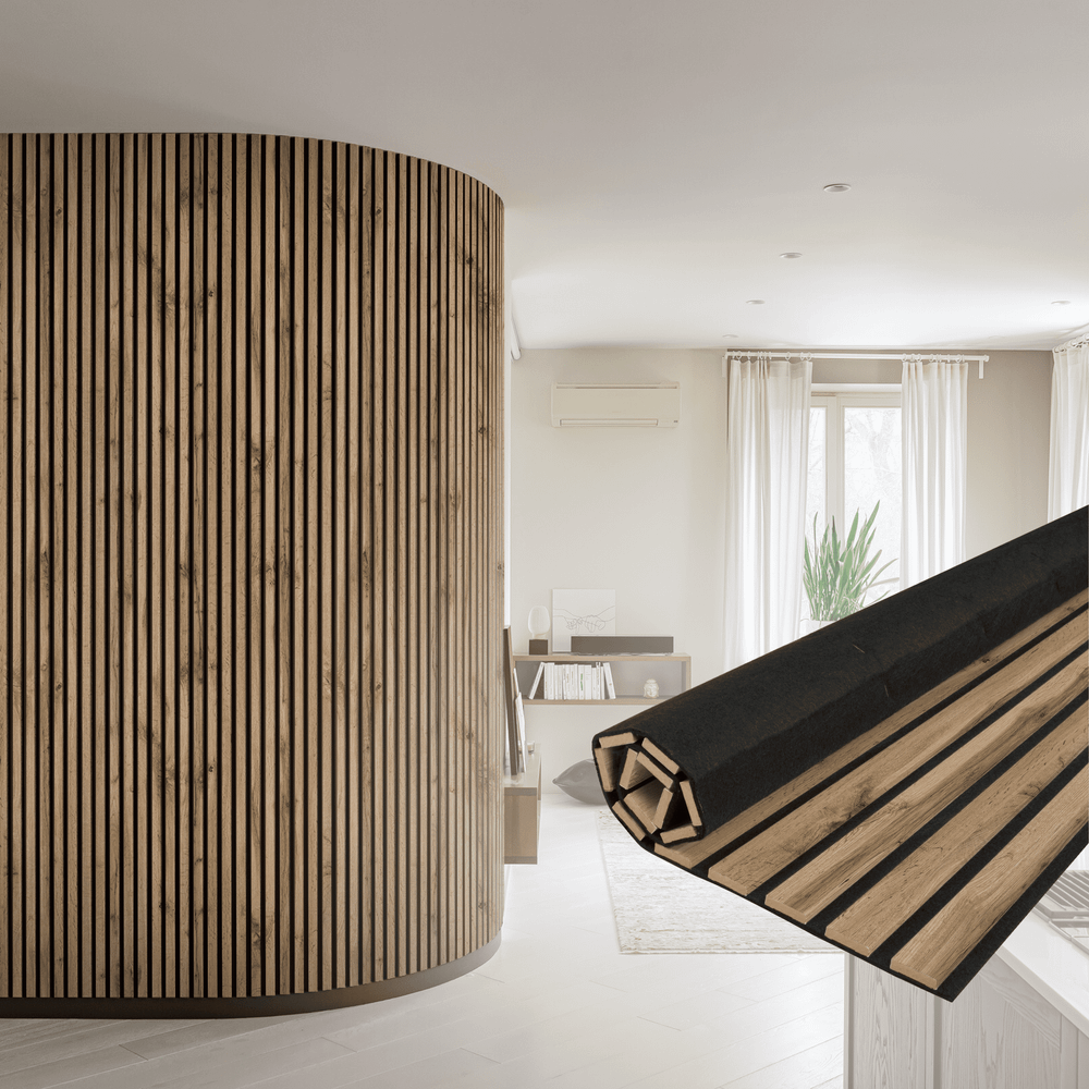 Панель Стеновая Акустическая Stella Comfort Light Пекан 2780х600х9 (уп.1шт.)